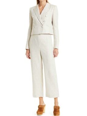 Veronica Beard Nevis Blazer & Isley Trousers Pant Suit